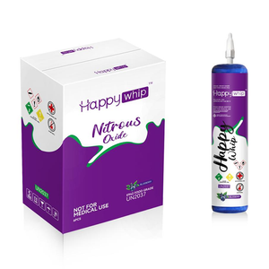 Happywhip 580g Cream Chargers N2O Nos Tanks with Blueberry Flavor